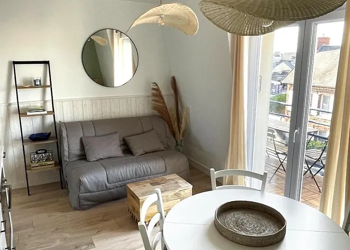 T2 Vue Mer, Au Balcon Des Marees Apartment *